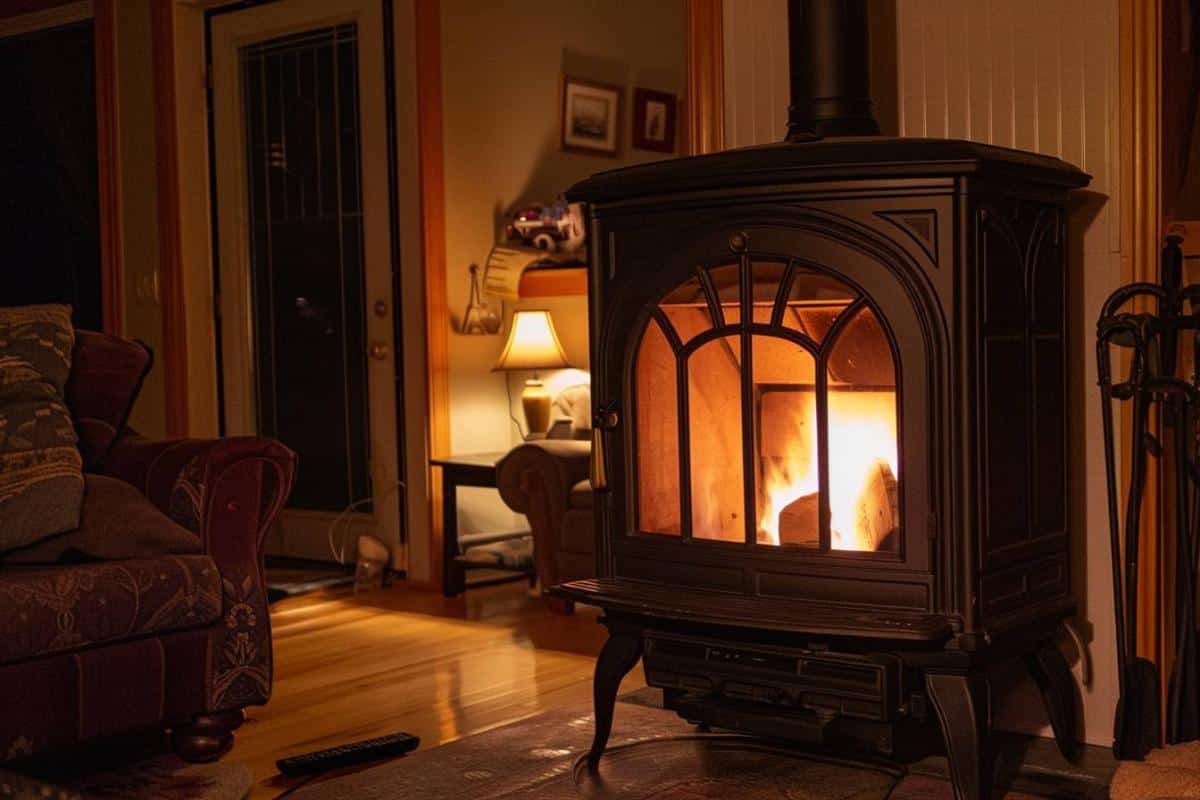 The dangers of an installation of a wood -burning stove without professional